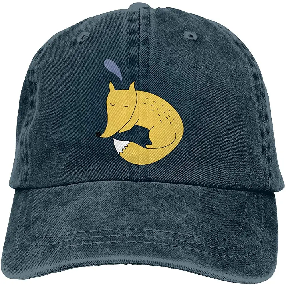Casquette Baby Fox Name ковбойская бейсболка с принтом Бейсболка унисекс для регулируемого