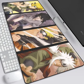 

Naruto mouse pad HD pattern game mouse pad oversized game pad non-slip animation game computer desk pad mouse keyboard