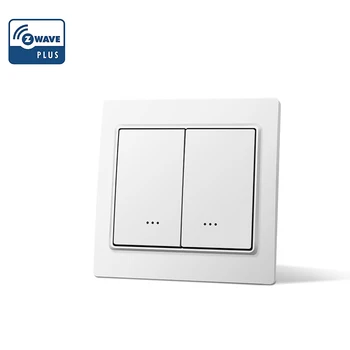 

Haozee Z-Wave Smart Light Switch IN Wall Switch EU Frequency ON/OFF Switch with Dual Paddle EU 868.4MHZ