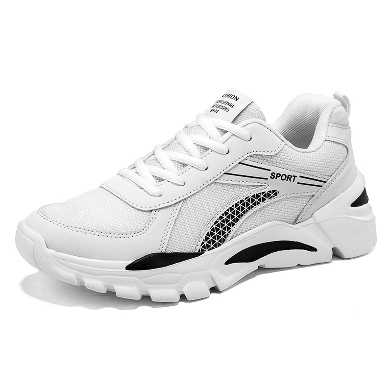 

Hot Sale Shoes Men Sneakers Top Quality Breathable Casual Autumn Shoes Lightweight Classic Lace Up Bob Slip Walking Footwear