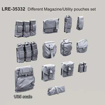 

1/35 Resin Soldier Model American Soldier Equipped with Cassette Waist Bag Supply 265