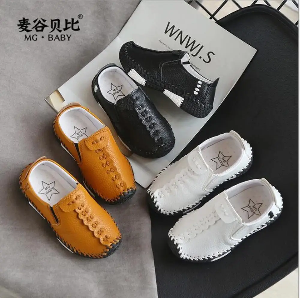 2019 обувь для мальчиков и девочек модные мягкие детские лоферы детская