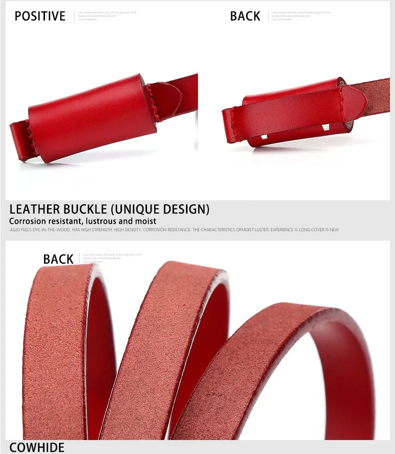 leather belts for women COWATHER cowhide women belt fashion design thin cow leather female strap golden buckle  jeans dress belt  new arrival waistband slim belt for women