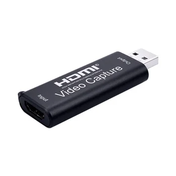 

Mini HDMI USB 2.0 1080P Video Capture Card Video Recorder Streaming Adapter for PS4 Live Streaming Video Recording