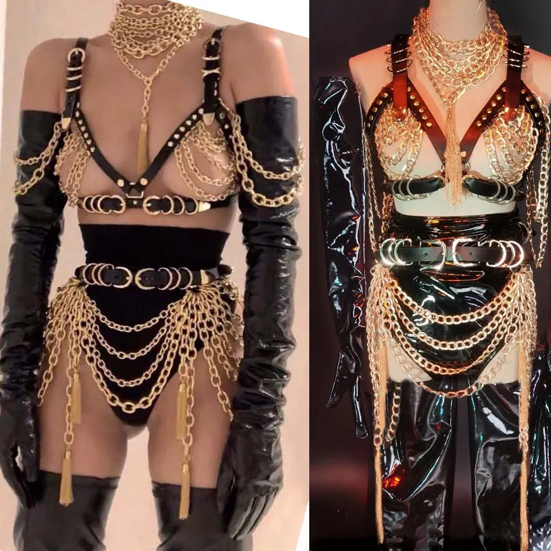Women Bodysuit Costume for Stage Performance