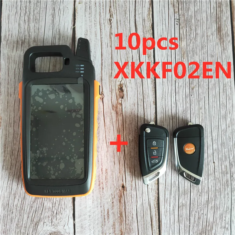 Программатор Xhorse VVDI KEY TOOL MAX Chip generation с 10 шт. универсальных пультов дистанционного