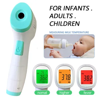 

Portable High Precision Indoor Digital Infrared Fever Thermometer Non-Contact Infrared Forehead Thermometer Kid Adults Dropshipp
