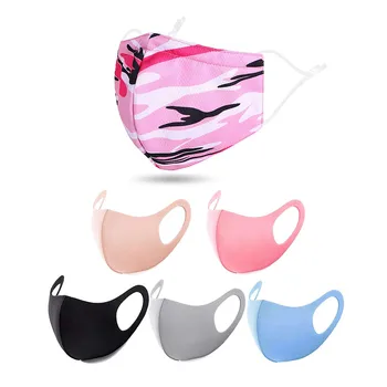 

6pcs Breathable Face Shield Outdoor Face Shield Windproof Face Mask Cloth Washable Mouth Mask Reusable mondmaskers Tapabocas