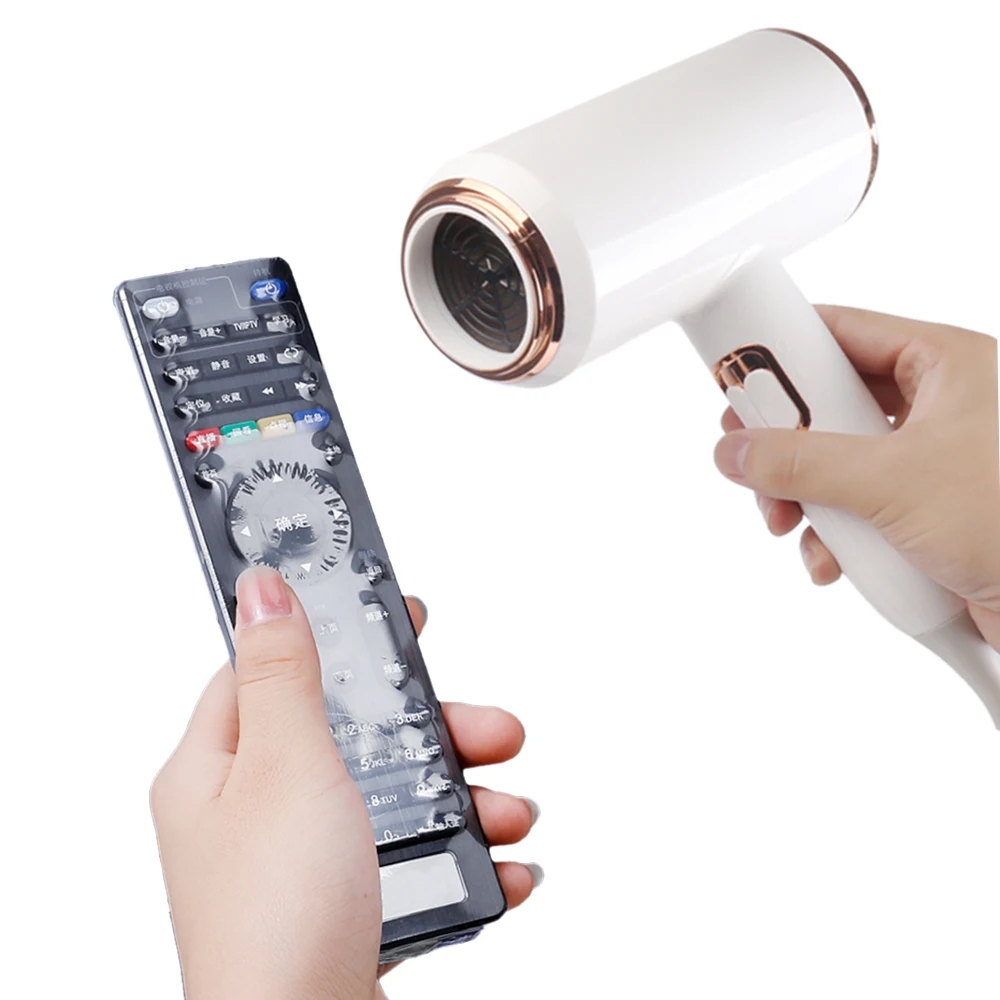 5PCS/Bag Remote Controller Cover Heat Shrink Film Clear Video TV Air Conditioner Protector Home Dust Waterproof Case