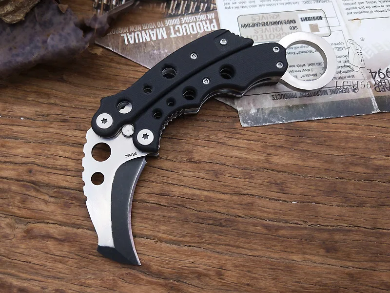 LCM66 мини karambit коготь скорпиона нож открытый кемпинг джунгли выживания битва портативный фиксированный нож коллекция охотничьи ножи - Цвет: B