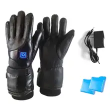 1 пара, мужские и женские лыжные перчатки с подогревом, уличные мотоциклетные велосипедные перчатки с электрическим подогревом, зимние перчатки для сноуборда+ 6,5 теплых часов