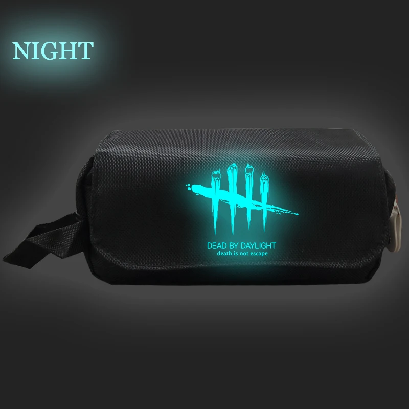 Dead By Daylight Make Up Сумки двухслойный пенал для мальчиков косметичка для девочек детские сумки для хранения Кошелек Макияж дорожный Органайзер