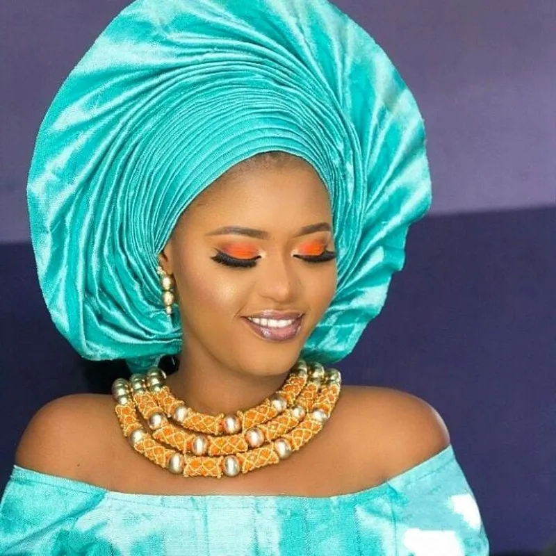 Fabuloso conjunto de jóias de casamento nigeriano