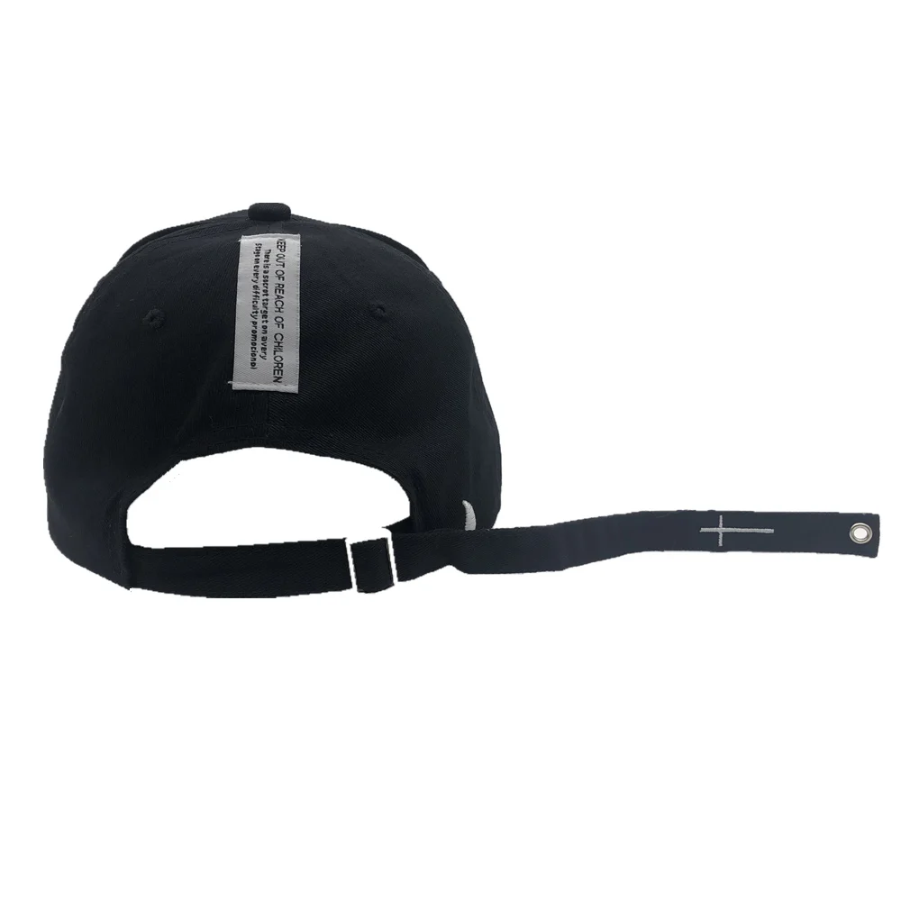 Casquette, модная женская и мужская бейсбольная кепка с поперечным ремнем, черная бейсболка с вышитыми буквами, Повседневная хлопковая кепка с крестиком