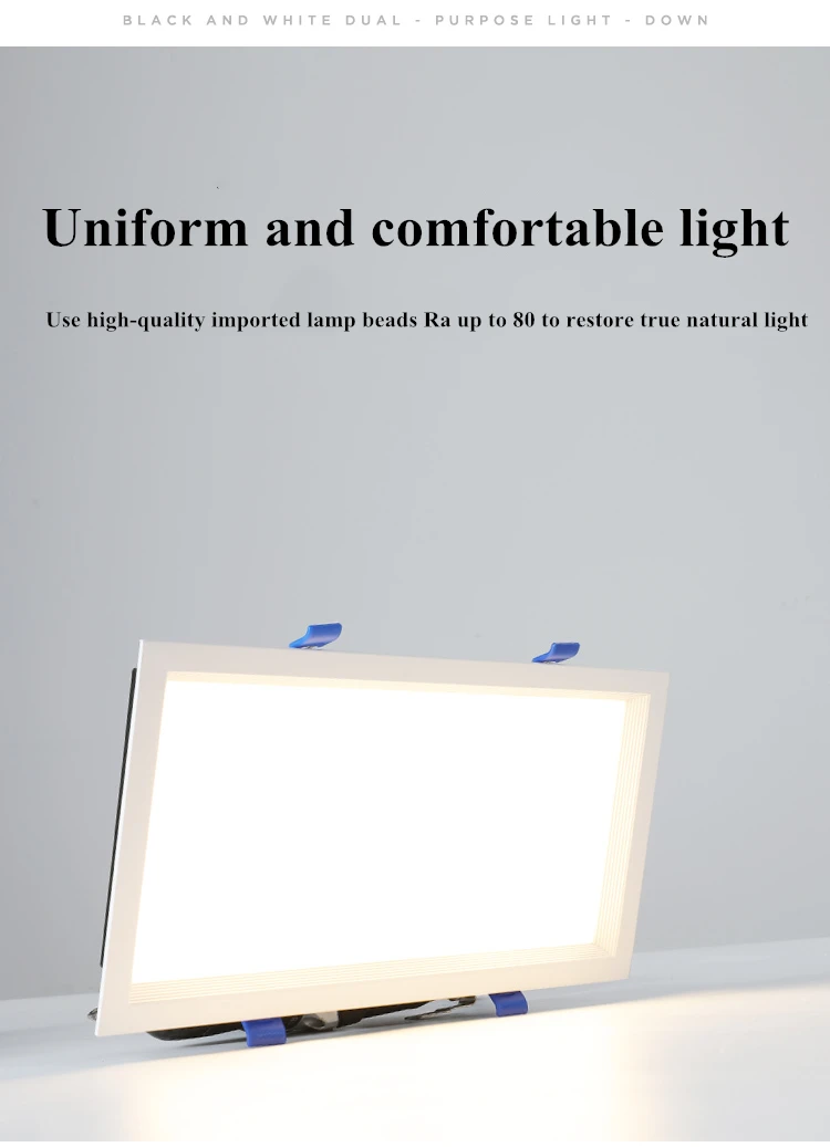 downlight ceiling 1pcs Led Panel  Dimmable Recessed led downlight 12W 18W 24w 30w Square LED Spot light led ceiling lamp AC110V 220V modern ceiling lights