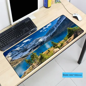 

Sunshine and snow capped mountains Anti-Slip Durable Silicone Computer mats Speed Version Gaming Mousepads For CSGO LOL