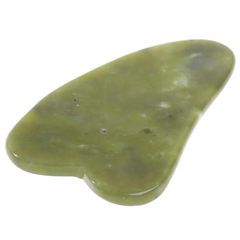 1Pcs Gua Sha Board Scraper Natural Quartz Jade Stone Guasha Massage Tool Facial And Body Treatment Scraping Care Healthy Massage 0 5 lb 230g natural raw fluorite diffuser oils rough stone crystal quartz reiki healing treatment gemstone