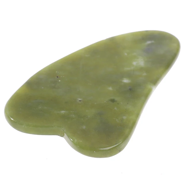 1 sztuk Gua Sha skrobak naturalny kwarc Jade kamień Guasha urządzenie do masażu twarzy i ciała leczenie skrobanie opieki zdrowy masaż 1