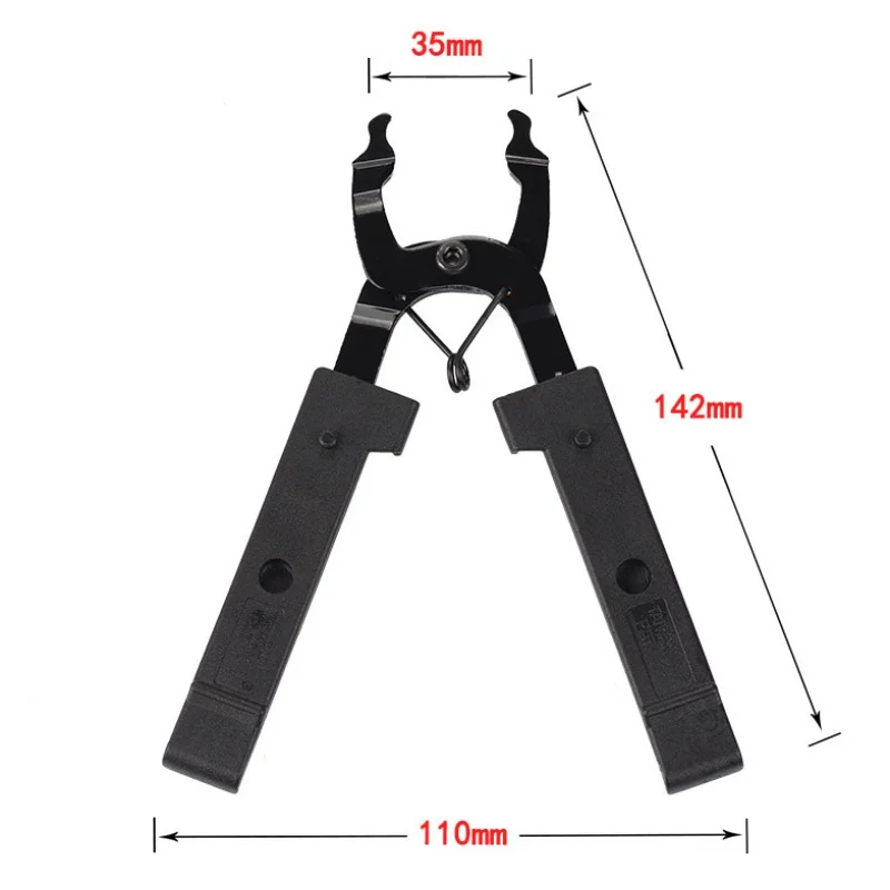 cheap 1 Pcs Mini Bicycle Open Close Chain Magic Buckle Repair Removal Tool Bike Master Link Plier Cycling Repair Tool