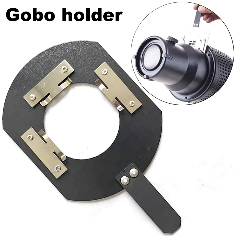 Proiettore Condensatore Shadow Casting Parts Gobo Slot Holder Iris Rotator In Acciaio Inox Wafer Blade Persiane Dimmer Screen Sheet