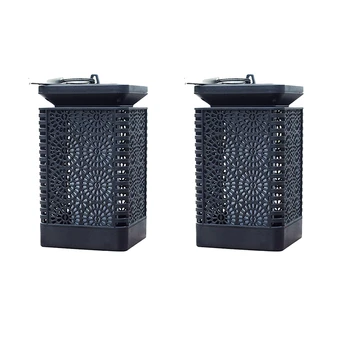 

2x Solar Garden Lights Outdoor Waterproof LED Landscape Lawn Lights Without Ground Plug