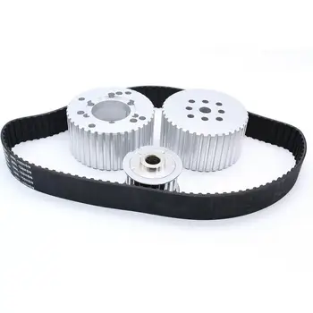 

Small Block for Billet Aluminum Gilmer Belt Drive Pulley Kit 289 302 351W Car Modification Parts Auto Tool