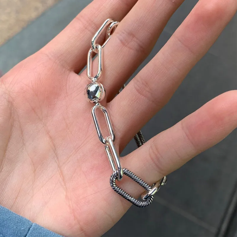 ЛМС [Распродажа] 925 серебро Новинка зимы мне завязкой для дамы модный чехол типа «сделай сам,, ювелирное изделие