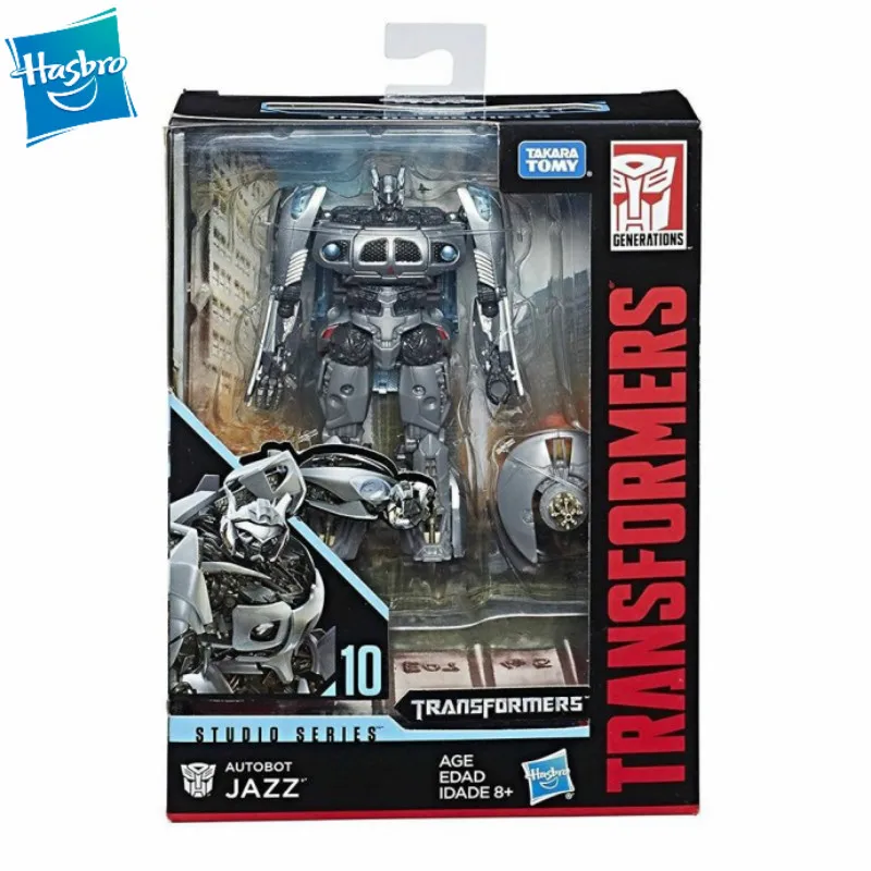 Hasbro Studio серия 14 см Трансформеры Джаз ПВХ автомобиль робот экшн-фигурки модели