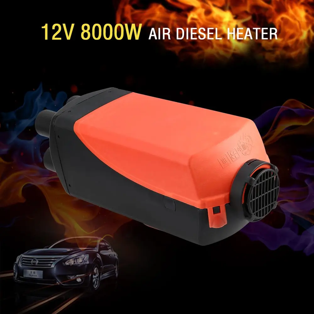 

12V 8000W LCD Schalter Vehicle Air Diesel Heater For Cars Trucks Yachts Boats Motor-Homes Air Parking Heater Low Emissions