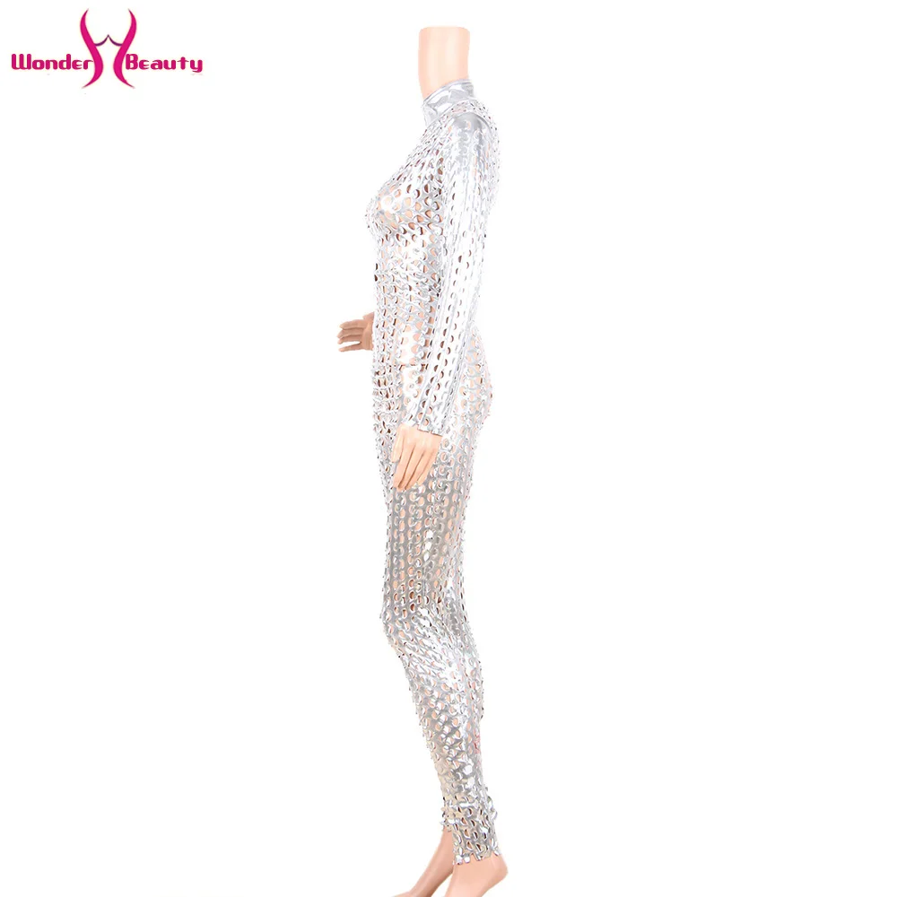 shiny metallic catsuit latex faux leather jumpsuit body suit leotard bodycon clubwear bar pole dance costume wet look bodysuit (26)