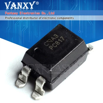 

20PCS PC817C SOP4 PC817-C SOP PC817 C SMD new and original IC
