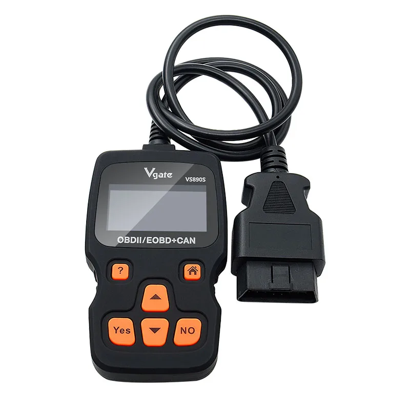 Vgate VS890 OBD2 сканер VS890S код ридер Поддержка OBD OBDII CAN протоколы нескольких языков VS-890 OBD Автомобильный диагностический инструмент