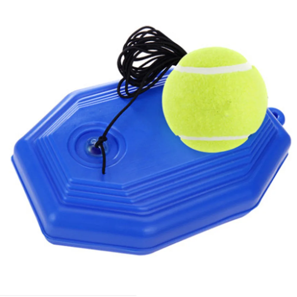 

1 Set Tennis Trainer Tennis Base+Training Ball with Rope Durable Easy to Use High Quality