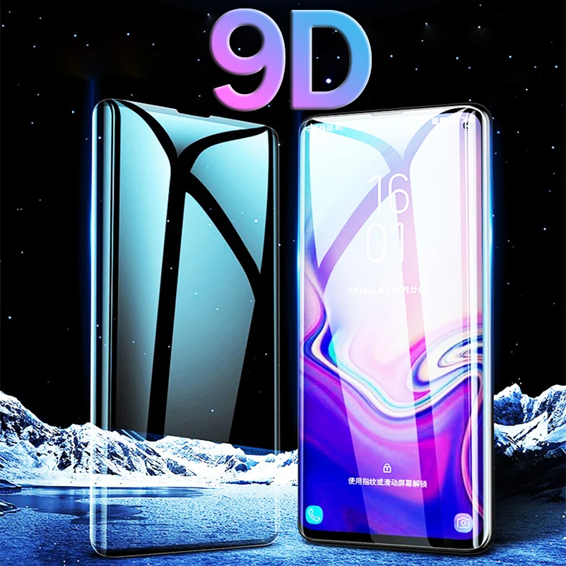 9D для Samsung Galaxy S21 S20 FE Plus Ultra 5G защита экрана изогнутая Sansung Galax S9 s10 s8 закаленное