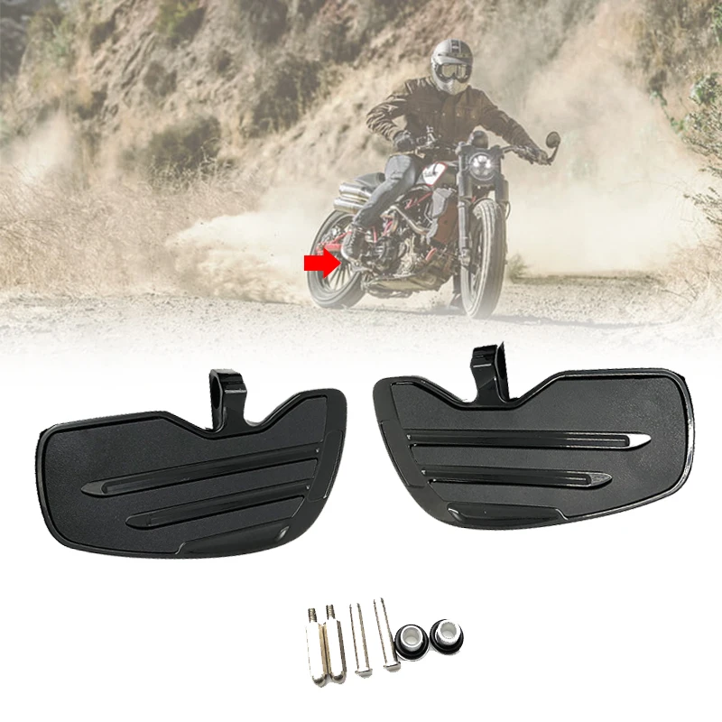 Motorcycle Foot Controls Foot Peg Pedal Footrest Foot rest Extension Footpeg fits For Indian Scout Sixty Bobber 2016 2017 2018