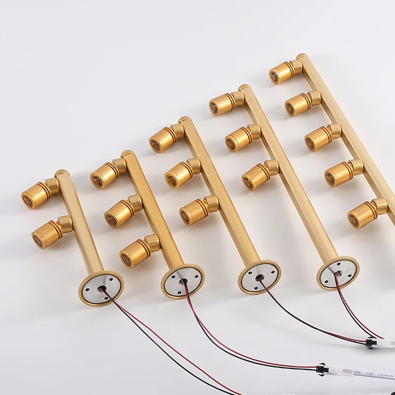 Led Showcase Light 2W 3W 5W Adjustable spotlights Exhibition Led Mini Jewelry Display Light For Diamond Store 175/200/365MM 4