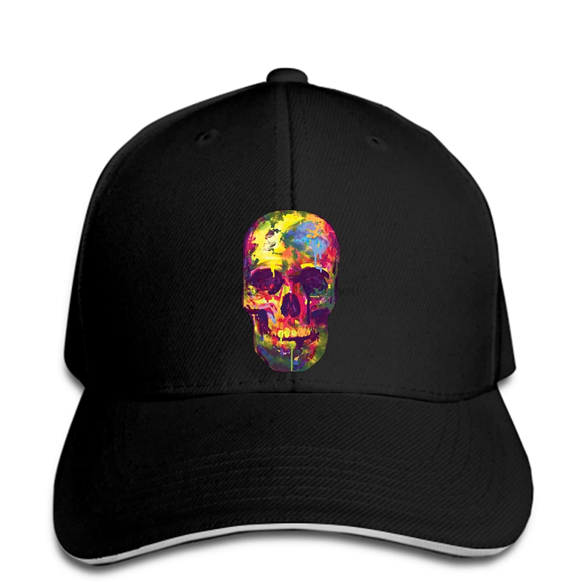 Bemalter SchAdel Lustig Farbig Herren Бейсболка snapback Кепка остроконечная
