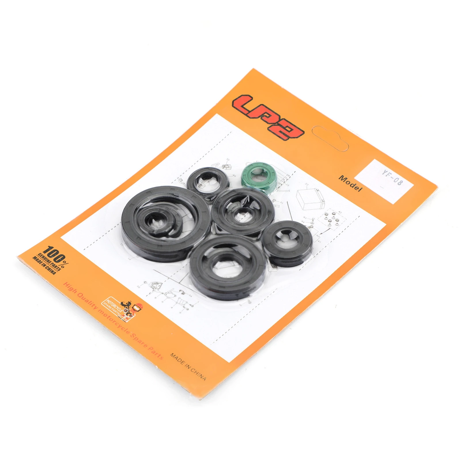 Artudatech Engine Oil Seal Kit Set 10pcs Seals for Honda CR125R 1987-2003 cr125r cr 125 Motorcycle Accessories Parts