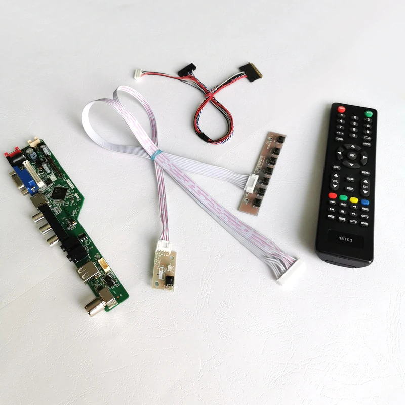 Для B156HTN01/B156HTN02/B156HTN03 15 6 &quotVGA USB RF пульт дистанционного управления LVDS 40Pin 1920*1080 WLED