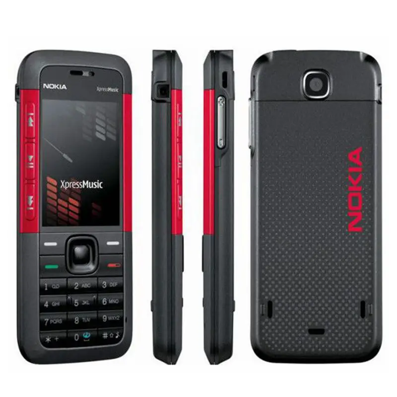  Original Unlocked Nokia 5310 XpressMusic 5310XM Bluetooth Java MP3 Player Refurbished Mobile Phone