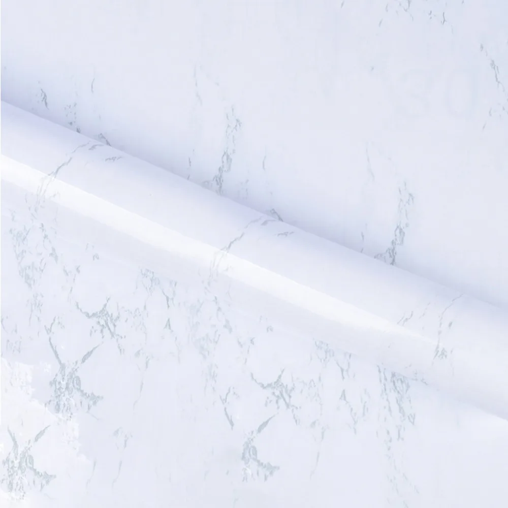 Marble Look Waterproof  Wallpaper Wall Gold Self-Adhesive Tile Sticker Waterproof Wall Tape Strip Floor Decoration #2d09 (19)