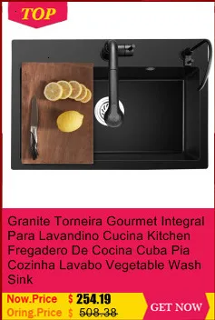 Гранит Torneira Gourmet Integral Para Lavandino Cucina кухня Fregadero De Cocina Cuba Pia Cozinha Lavabo мойка для овощей