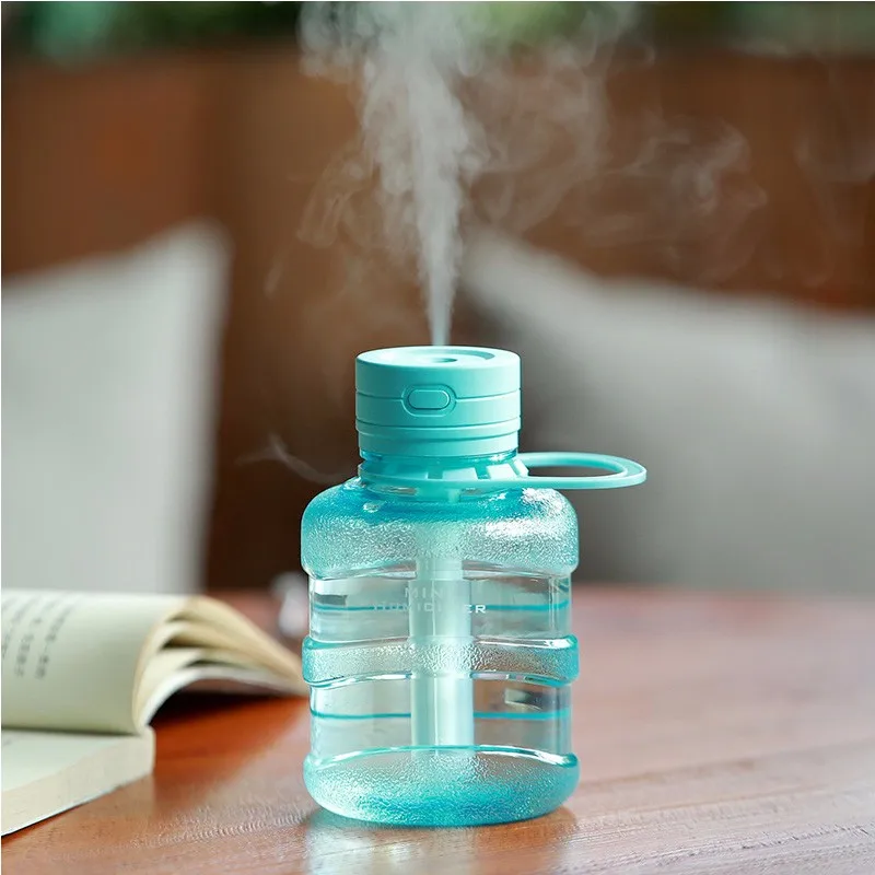 

Water Bottle Air Humidifier Usb Charging Air Atomizer Car Desktop Humidifier Ultrasonic Aroma Diffuser Essential Oil Diffuser