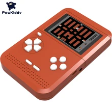 Powkiddy видео игровая консоль Ретро Мини Портативный игровой плеер встроенный 300 Классическая игра лучший подарок для ребенка
