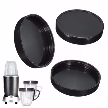 

3pc Magic Bullet Juicer Cup 3x 250W Stay Fresh Lids No Holes Replacement Cup Parts For Magic Bullet Juicer Diameter 87mm