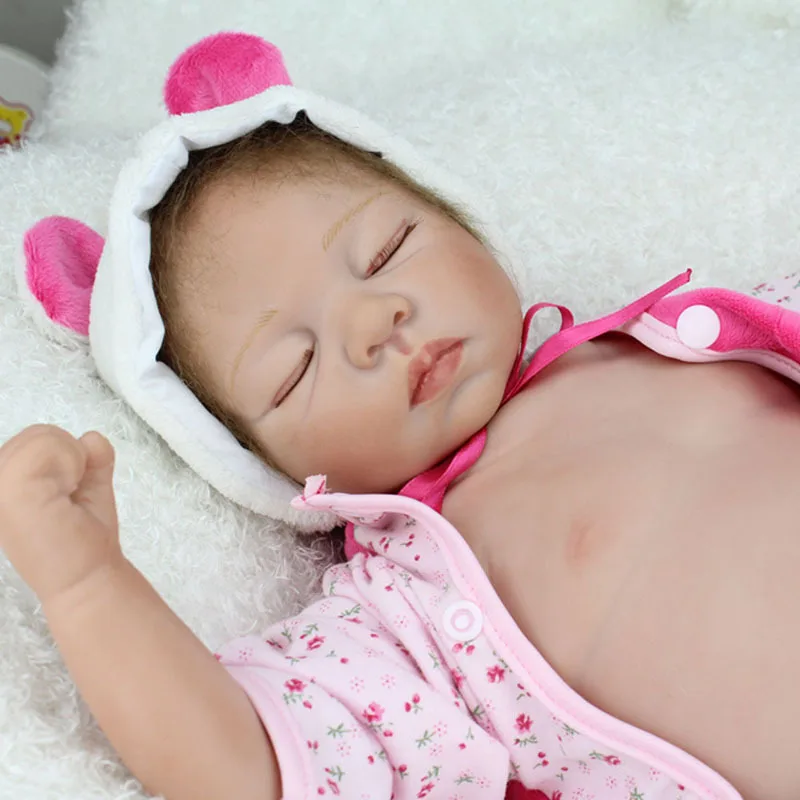 22 дюйма 55 см Силиконовая виниловая Reborn Baby Doll игрушечный олень, детский приятель кукла из мягкой натуральной Touch детские игрушки для подарка на день рождения и Рождество