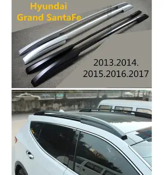 

For Auto Roof Racks Luggage Rack For Hyundai Grand SantaFe 2013.2014.2015.2016.2017 High Quality Aluminium Car Accessories