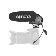 BOYA BY-BM3030 BM3031 BM3032 BM2021BM3011 Microphone On-Camera Shotgun Condenser Supercardioid for DSLR Cameras Audio Recorders