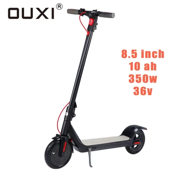 

OUXI L11 Electric Scooter 8.5Inch 2 Wheel 10AH Adult Electric Scooter 36V with Kick Adults Fold Scooter 350w Electric Skateboard