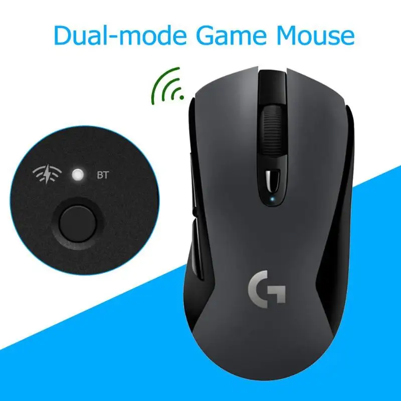 

Logitech G603 Lightspeed Wireless Gaming Mouse HERO Sensor 12000 DPI for PC